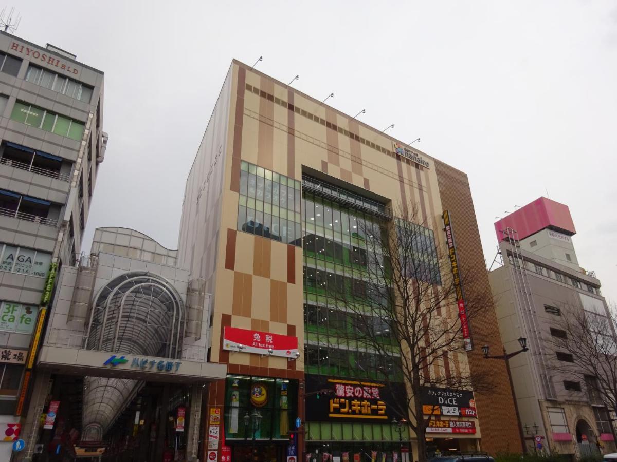 Hotel Green Pacific Sendai Exterior foto